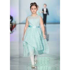 Bella Monella Платье из синтетических волокон на хлопковом подкладе 204-0009