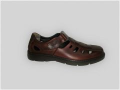 Туфли CANOLINO, натуральная кожа, размер 42, коричневый