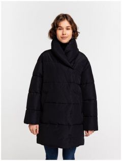 пальто женское befree, 2211435132, цвет: черный, размер: M