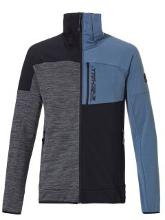 Куртка Rehall для сноубординга, средней длины, силуэт полуприлегающий, карманы, несъемный капюшон, размер 52, синий, черный