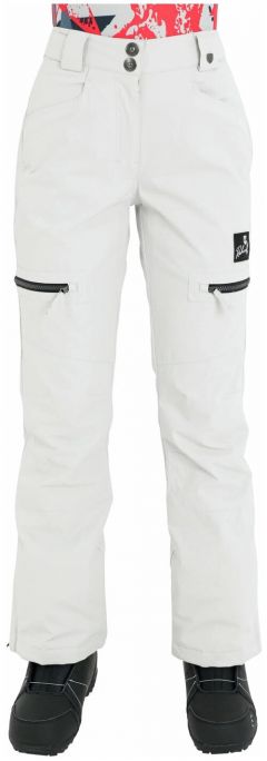 Брюки  для сноубординга Rehall, подкладка, карманы, мембрана, утепленные, водонепроницаемые, размер M, белый