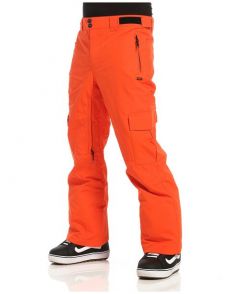 Горнолыжные брюки Rehall, мембрана, регулировка объема талии, утепленные, водонепроницаемые, размер L, оранжевый