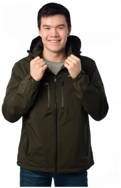 куртка Zerofrozen демисезонная, размер 54, зеленый
