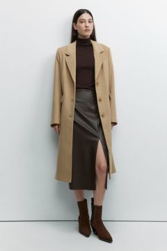 Пальто  Befree демисезонное, размер S INT, коричневый