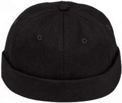 Бейсболка докер Street caps, подкладка, размер 56/60, черный