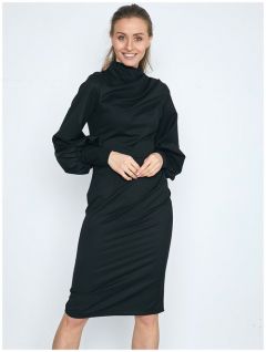 Платье-футляр ANY ROZE, вечернее, полуприлегающее, размер 46, черный
