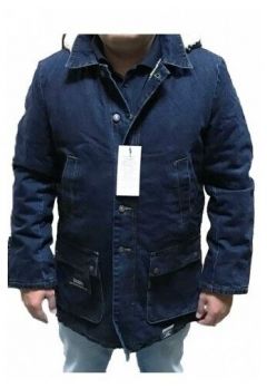 Куртка джинсовая с капюшоном Montana 12031DB XXL XXL Темно-Синий