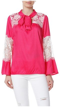 Блуза  JOLEEN, размер S-M, розовый