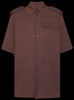 Рубашка Outlaw Moscow, размер M, коричневый