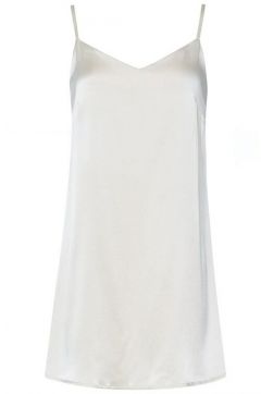 Платье ZIMOON, натуральный шелк, вечернее, полуприлегающее, мини, размер 1, бежевый