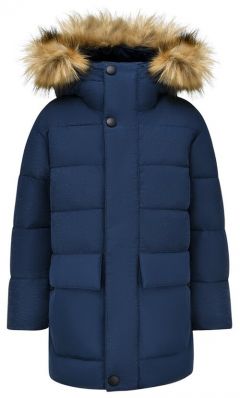 Куртка Oldos зимняя, манжеты, размер 122-64-63, синий