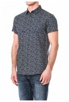Мужская летняя рубашка WESTLAND W1921 INK размер XL