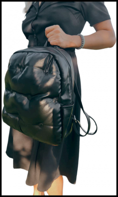 Рюкзак Double brand, вмещает А4, внутренний карман, черный