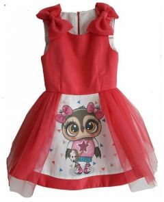 Платья BKdesigner Детское платье Сова размер 29 рост 110