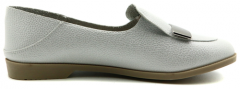 Туфли лодочки  Camidy, размер 37, серый, серебряный