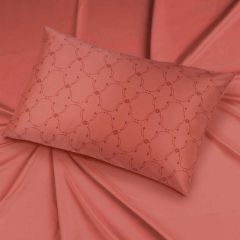 Наволочка Mollen Узор в розово-коралловом, 50x70см