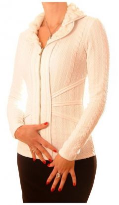 Пиджак TheDistinctive, силуэт прилегающий, размер XXL, белый