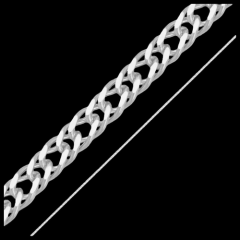 Серебряная цепочка, плетение 
