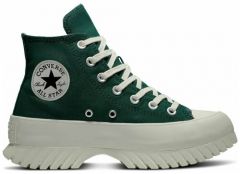 Кеды Converse Chuck Taylor All Star, демисезон/лето, высокие, размер 8US (39EU), зеленый