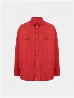 Рубашка 424, размер M, красный