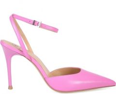 Туфли  Эконика, натуральная кожа, размер 39, розовый