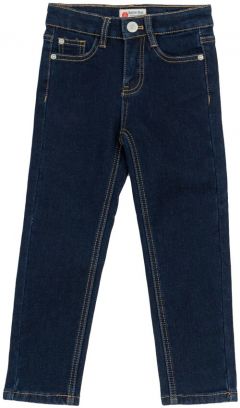 Темно-синие джинсы, бондированные флисом Button Blue, размер 98*52*48, модель 220BBGMC6401D500