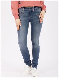 Джинсы скинни Pantamo Jeans, прилегающие, размер 25, голубой, серый