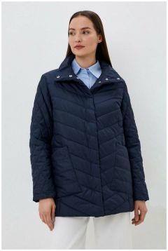 Куртка  Baon, демисезон/лето, силуэт прямой, однобортная, без капюшона, карманы, вентиляция, размер S, синий