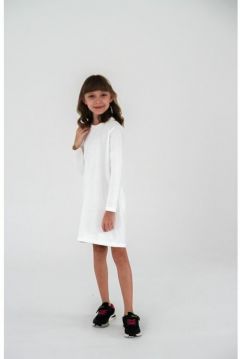 Платье MARYDOLL, хлопок, нарядное, размер 152, белый