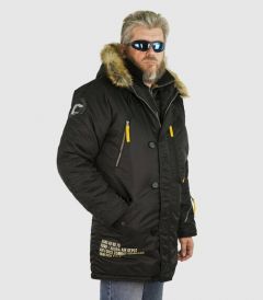 куртка Apolloget зимняя, размер L, черный