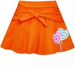Юбка-шорты ИНОВО, миди, размер 104, оранжевый