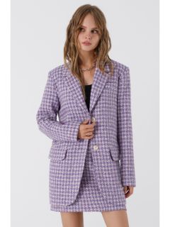 Пиджаки, жакеты 3428 фиолетовый