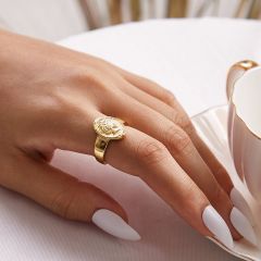 Модное кольцо 1шт