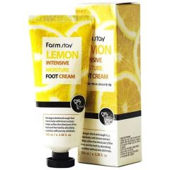 Крем для ног смягчающий с экстрактом лимона FarmStay Lemon Intensive Moisture Foot Cream