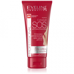 Eveline Cosmetics Крем-маска для стоп Extra Soft Sos Actively Regenerating Foot Cream Mask, 100 мл, 100 г