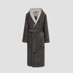 Банный халат Арт лайн цвет: темно-серый (3XL)