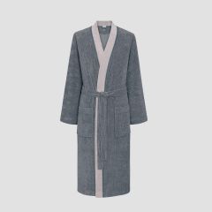 Банный халат Франко цвет: светло-серый (3XL)