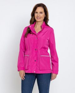 Куртка, р. 60, цвет ярко-розовый