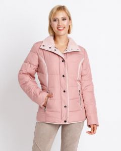 Куртка, р. 60, цвет бледно-розовый