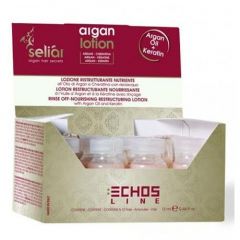 Echosline Seliar Argan Лосьон для волос восстанавливающий с маслом аргании, 13 мл, 12 шт., ампулы
