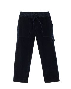 Темно-синие вельветовые брюки Dolce&Gabbana детское