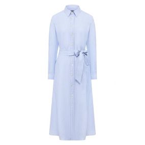 Льняное платье Polo Ralph Lauren