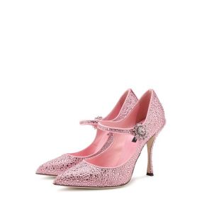 Туфли Lori с ремешком и брошью Dolce & Gabbana