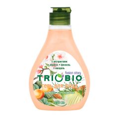 TRIOBIO Гель для душа с экстрактами абрикоса, фенхеля, миндаля 250
