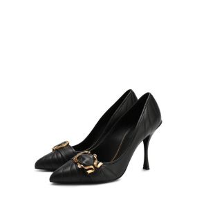 Кожаные туфли Devotion на шпильке Dolce & Gabbana