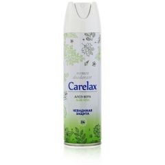 Carelax Дезодорант-антиперспирант Extra Protection Алоэ вера, спрей, 150 мл, 145 г, 1 шт.