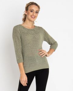 Пуловер, р. 60, цвет светло-зеленый