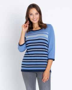 Пуловер, р. 60, цвет стальной синий