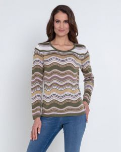 Пуловер, р. 56, цвет сиреневый