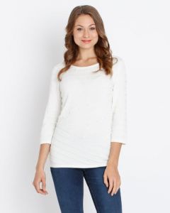 Пуловер, р. 54, цвет белый